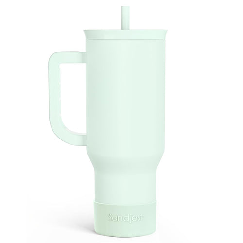 Gift for Mom - Cool Mom Club Stainless Steel Tumbler with Handle, Travel Coffee Mug for Moms - Gifts for Birthday Christmas Mothers Day, 40oz